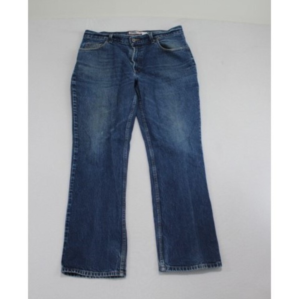 Old Navy Jeans Women 16 Blue Excellent Straight Leg Mid Rise Denim 90s Style